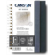 Canson - Professional Book - Watercolour Paper - Fine Grain - 300 g/m² - Spiral Notebook - A5-14 -8 x 21 cm - Natural White - 20 Sheets, C31200L002