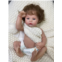 RXDOLL Reborn Baby Dolls Silicone Full Body Vinyl Meadow Girl 18 Inch Waterproof Realistic Newborn Baby Dolls Anatomically Correct Real Life Baby Dolls with Eyes Open for Kids Age