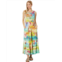 Johnny Was Tie-Dye Sleeveless Tiered Dress