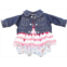 Goetz Gotz 3402659 Baby Combo Vacanze for Baby Dolls - Doll Clothes Size S Suitable for Dolls from 12-13