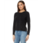 Womens Mod-o-doc Long Sleeve Cropped Boxy Tee