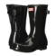 Womens Hunter Original Back Adjustable Short Gloss Rain Boots