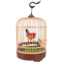 BESTOYARD 1 Pc Voice Control Birdcage Toy Bird on Branch Statue Decorative Bird Cage Electric Parrot Whistling Bird Toy Sound Speaking Parrot Toy Live Pets Chew Plastic Parrot Cage