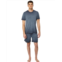 Barefoot Dreams Malibu Collection Tri-Blend Tee and Shorts Set