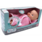 Babys First Bathtime with Softina Pink Toy Doll, Lifelike Features, Machine Washable, for Ages 1+