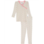 Kickee Pants Kids Long Sleeve Scallop Kimono Pajama Set (Toddler/Little Kids/Big Kids)