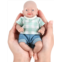Vollence 7 Micro Preemie Full Body Silicone Baby Dolls Lifelike Mini Reborn Doll Surprice Children Anti-Stress My Melody for Child Birthday Christmas Toys Present Gifts - Boy