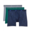 Mens adidas Athletic Fit Microfiber Boxer Brief Underwear 3-Pack