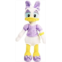 Disney Junior Mickey Mouse Small Plushie Stuffed Animal Daisy Duck, Officially Licensed Kids Toys for Ages 2 Up by Just Play