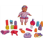 Dream Collection, Baby Starter Set - Lifelike Baby Doll and Accessories for Realistic Pretend Play, Soft Posable - 12”