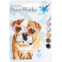 Dimensions , Dog Love, Paintworks Paint By Numbers Kit for Kids and Adults, 8 x 10