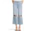 Womens Paige Sasha Ankle Raw Hem in Maeve Destructed