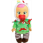 IMC Toys Cry Babies Tiny Cuddles Christmas Noelle - 9 Baby Dolls, Cries Real Tears, Red and Green Christmas Tree Themed Pajamas