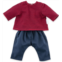 Corolle - Striped T-Shirt and Pants - Clothing Outfit for 12 Baby Dolls