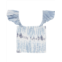 Vintage Havana Kids Ruffle Sleeve Top (Little Kids/Big Kids)