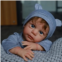 COSYOVE Reborn Baby Doll - Mika 19 Inch Realistic Newborn Boy That Looks Real with Blue Eyes and Soft Cloth Body, Great Gift for Kids 3+