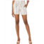 Liverpool Los Angeles Paper Bag Tie Front Porkchop Striped Shorts in Hot Coral Multiple Stripe
