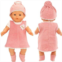 Miunana Baby Doll Clothes 1 Set Outfits Cute Handmade Dress Suit for 14 to 16 Inch Baby Doll Baby Clothing Set Children Gift