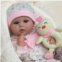 Kaydora Reborn Baby Dolls - 16 Inch Realistic Newborn Girl, Lifelike Handmade Silicone Baby with Soft Weighted Body Like Real Baby, Kids Gift Box for 3+ Year Old