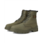 Mens HUGO Ryan Canvas Lace-Up Boots
