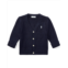 Polo Ralph Lauren Kids Combed Cotton V-Neck Cardigan (Infant)