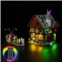 Rorliny LED Light Kit for Lego 21341 Disney Hocus Pocus: The Sanderson Sisters Cottage, Lighting Set Compatible with Lego 21341 Building Set-Remote Control Version (Lights Only, No