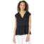 Max Studio Crepe Sleeveless V-Neck Top