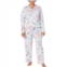 Womens Karen Neuburger Plus Size Gramercy Park Long Sleeve Girlfriend PJ Set