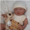 CARANOVO Lifelike Reborn Baby Dolls - 20 inches Realistic Newborn Soft Vinyl Sleeping Baby Dolls Toy Gift for Kids Age 3+