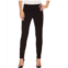Womens Elliott Lauren Control Stretch Pull-On Ankle Pants with Back Slit detail