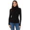 Womens Mod-o-doc Long Sleeve Fold Over Turtleneck Top