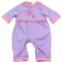 Sophias Long Sleeve Embroidered Butterfly One Piece Bodysuit for 15 Inch Dolls, Lavender