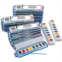 S&S Worldwide Color Splash! Watercolor Mega Pack, 8-Color Trays, Includes 24 Paint Trays w/Brushes plus 12 Refills. Great For All Watercolor Painting, Perfect For Groups of Kids or