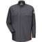 Mens Bulwark FR Big & Tall iQ Series Comfort Woven Long Sleeve Patch Pocket Shirt