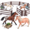 PREBOX Horse Toys for Girls and Boys - Gift Ideas and Birthday Presents for Kids 4-6 6-12, Farm Animals and Horse Figurines for Spirit of Adventure