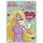Bendon Barbie Live Life with Love Jumbo Coloring Book - Jumbo Size 7.5x11 Multicolor Educational Art Coloring Workbook with Fun Learning Activities for Boys and Girls