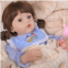 WERFLOT Real Life Newborn Baby Dolls Real Care Realistic Reborn Baby Dolls 18-inch Baby Alive Dolls for 3 Year Old Girls Feeding Kit & Gift Box