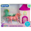Breyer Horses Stablemates Mystery Unicorn Foal Surprise Open and Find the Surprise Unicorn Foal 3 Horse Set 3.75 x 2.5 1:32 Scale Model #6052 (Colors May Vary) , Pink