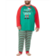 Pajamarama Big & Tall Elf Long PJ Set