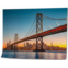 OEPWQIWEPZ San Francisco Skyline Oakland Bay Bridge at Sunset California DIY Digital Oil Painting Set Acrylic Oil Painting Arts Craft Paint by Number Kits for Adult Kids Beginner C