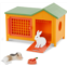 Terra by Battat - Bunny Toy - Toy Bunny - Toy Rabbit - Rabbit Figurine - Bunny House - Bunny Hutch