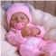 JIZHI Lifelike Reborn Baby Dolls Girl- 17-Inch Poseable Realistic-Newborn Baby Dolls Full Vinyl Body Anatomically Correct Real Life Baby Dolls with Feeding Kit Gift Box for Kids Ag