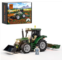 FUNWHOLE Farm Tractor Lighting Building-Bricks Set - Retro Tractor Model with Minifigure LED Light Building Set 367 Pcs for Adults and Teen