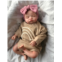 GYCV Lifelike Reborn Baby Dolls Girl Cheap 20 Inch Real Life Sleeping Newborn Baby Dolls That Look Real Soft Cloth Body Silicone Vinyl Handmade Real Baby with Accessories Gift Set