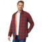 L.L.Bean Mens LLBean Sherpa Lined Scotch Plaid Shirt Long Sleeve Regular