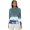 Mod-o-doc Tie-Dye Cotton Modal Spandex Terry Long Sleeve Slouchy Sweatshirt