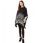 Unisex Whoopi Fair Isle Knit Cape