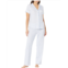 Karen Neuburger Spring Dreamer Girlfriend Short Sleeve Long PJ Set