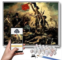 Hhydzq Paint by Numbers Kits for Adults and Kids The Liberty Leading The People Painting by Eugene Delacroix Arts Craft for Home Wall Decor