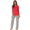 Kickee Pants Long Sleeve Loosey Goosey Tee & Pants PJ Set